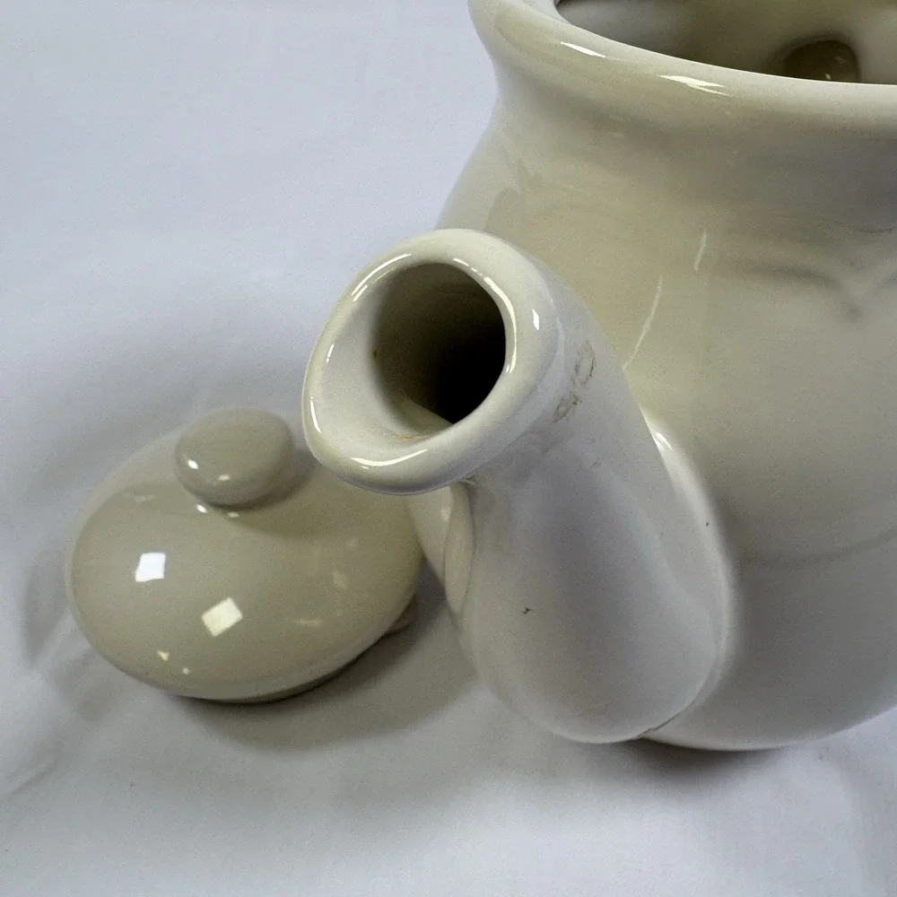 Vintage 1994 Precious Moments Love One Another Teapot Enesco Stoneware w/ Box